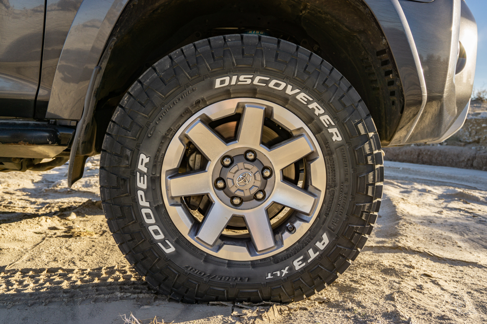 Cooper Discoverer AT3 XLT all-terrain tires on 4Runner