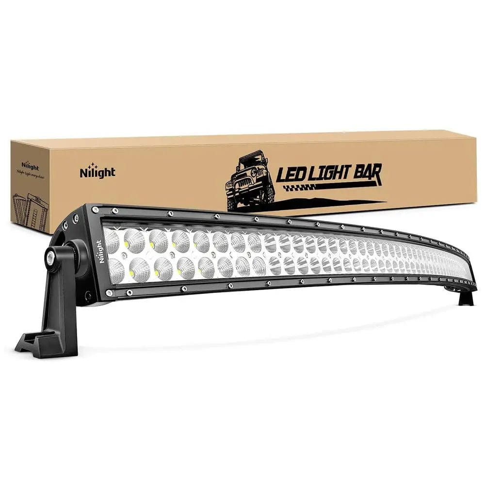 Nilight 52 inch LED light bar on truck