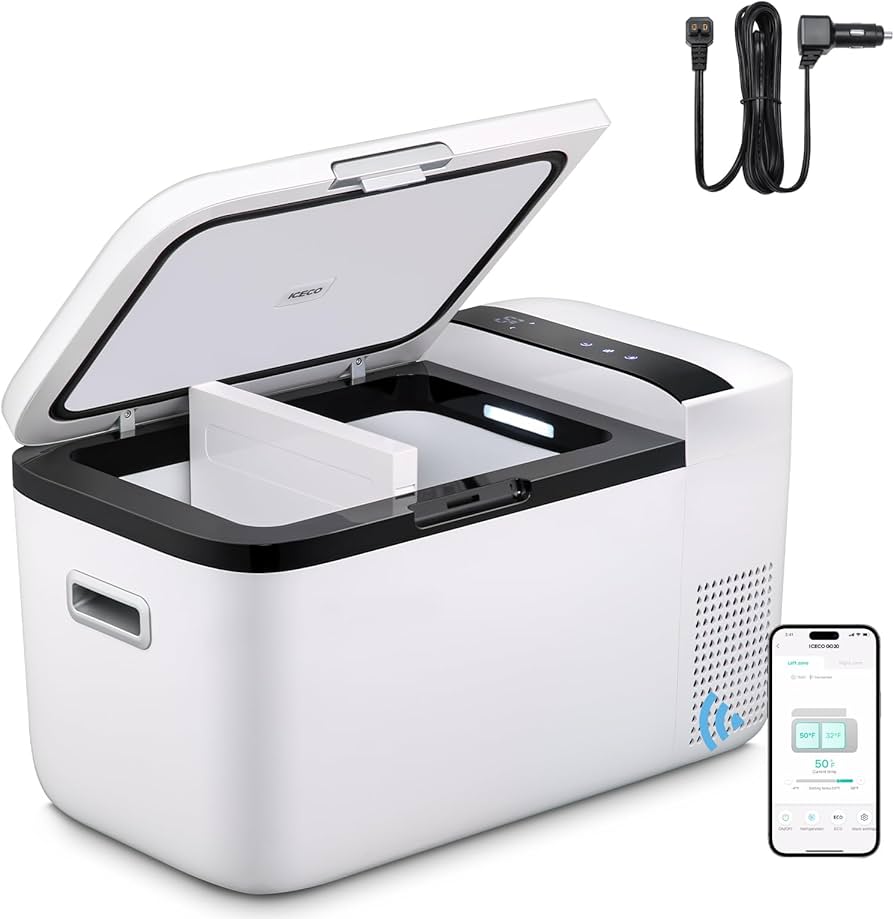 Iceco GO20 dual zone portable refrigerator