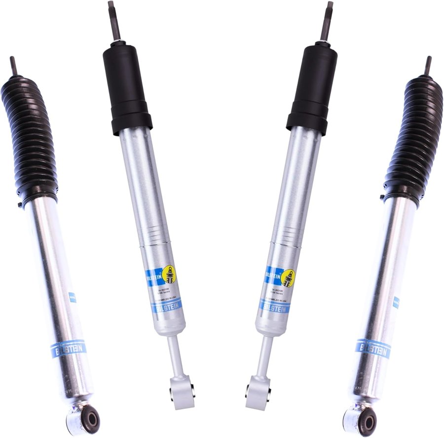 Bilstein B8 5100 front and rear shock set for 2016 to 2023 Toyota Tacoma
