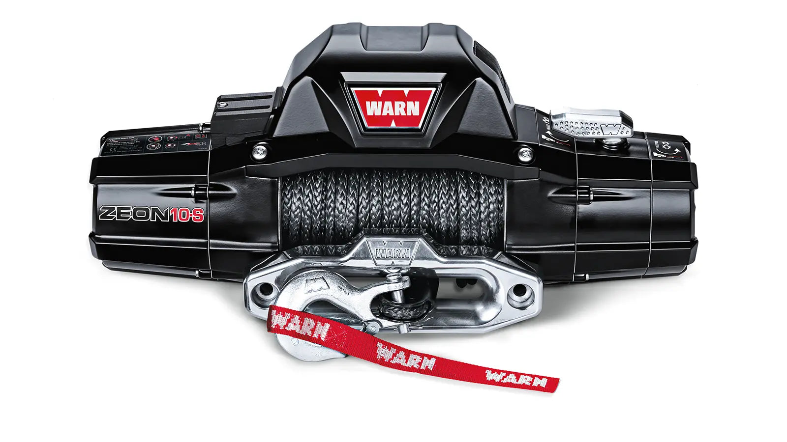 WARN ZEON 10-S 10,000 lb winch with synthetic rope