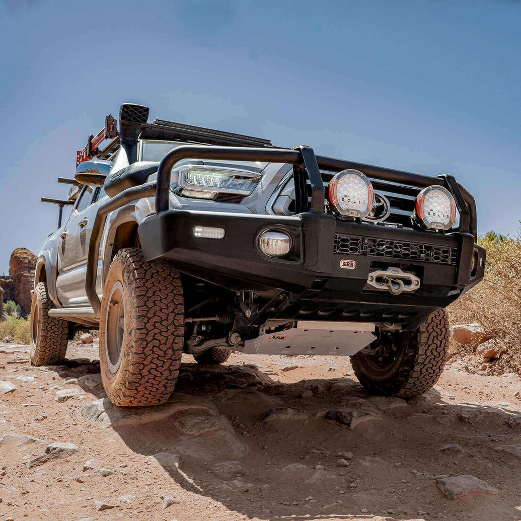 ARB Summit front bumper representing overlanding bumpers and armor
