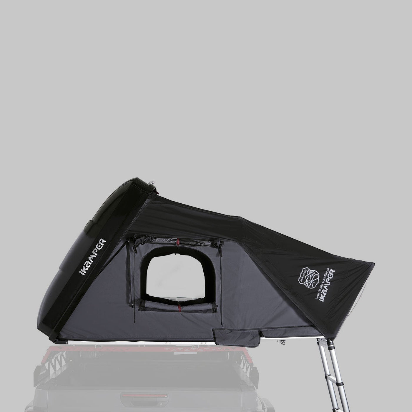 iKamper Skycamp Mini rooftop tent on Jeep Wrangler