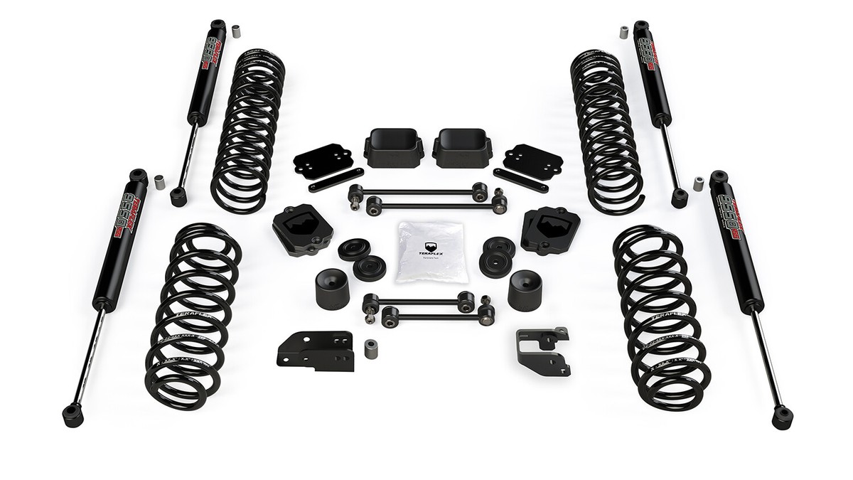 Teraflex 3.5-inch lift kit on Jeep Wrangler