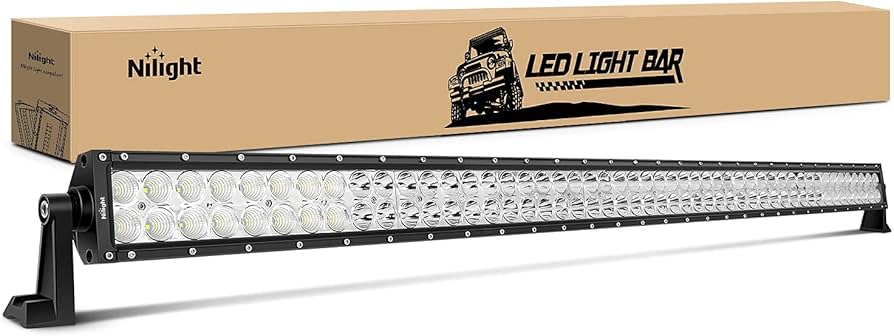Nilight 52 inch LED light bar for off-road truck