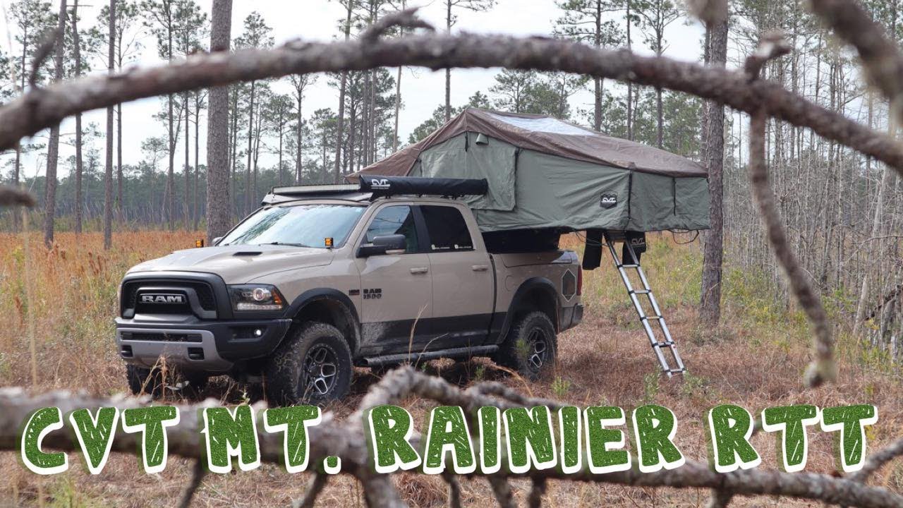 CVT Mt. Rainier hardshell rooftop tent