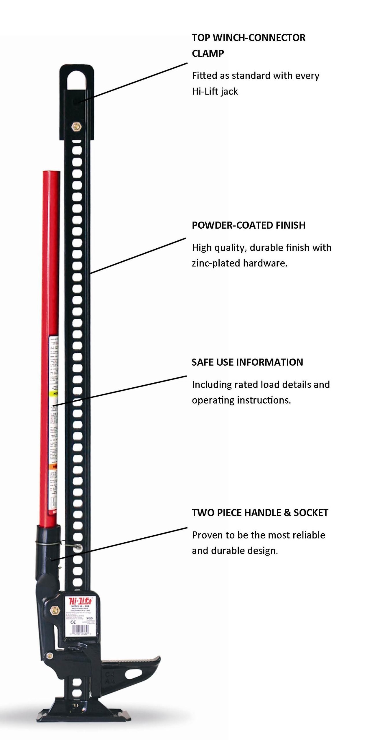 Hi-Lift Jack 48 inch trail tool